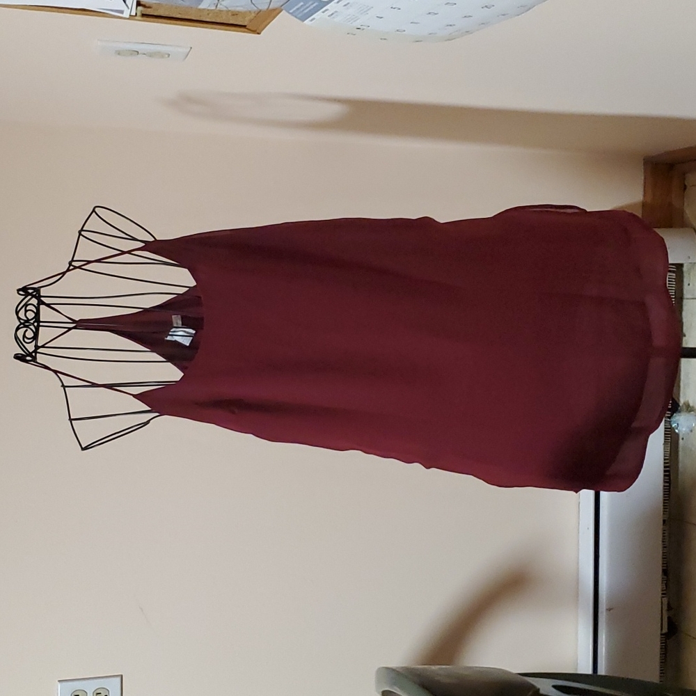 Glamorous Burgundy dress size S